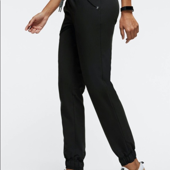 Jaanuu Woman’s Essential Black  5 Pocket Jogger Size Petite Medium - Picture 3 of 11